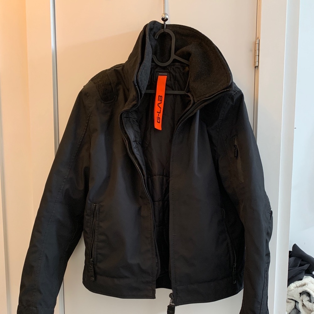 Men’s G-Lab black moto jacket